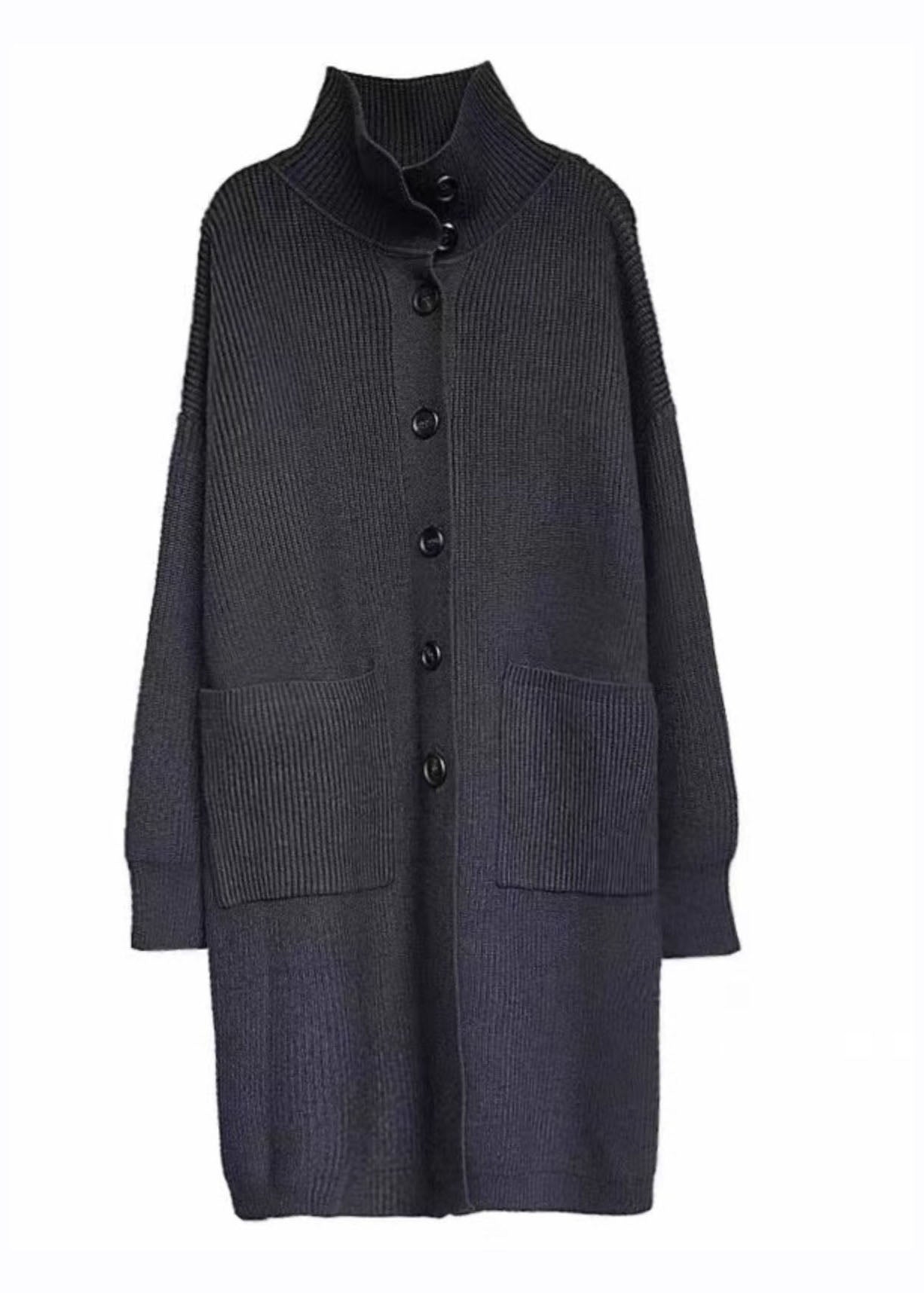 Pull à col roulé pour femmes avec poches 4