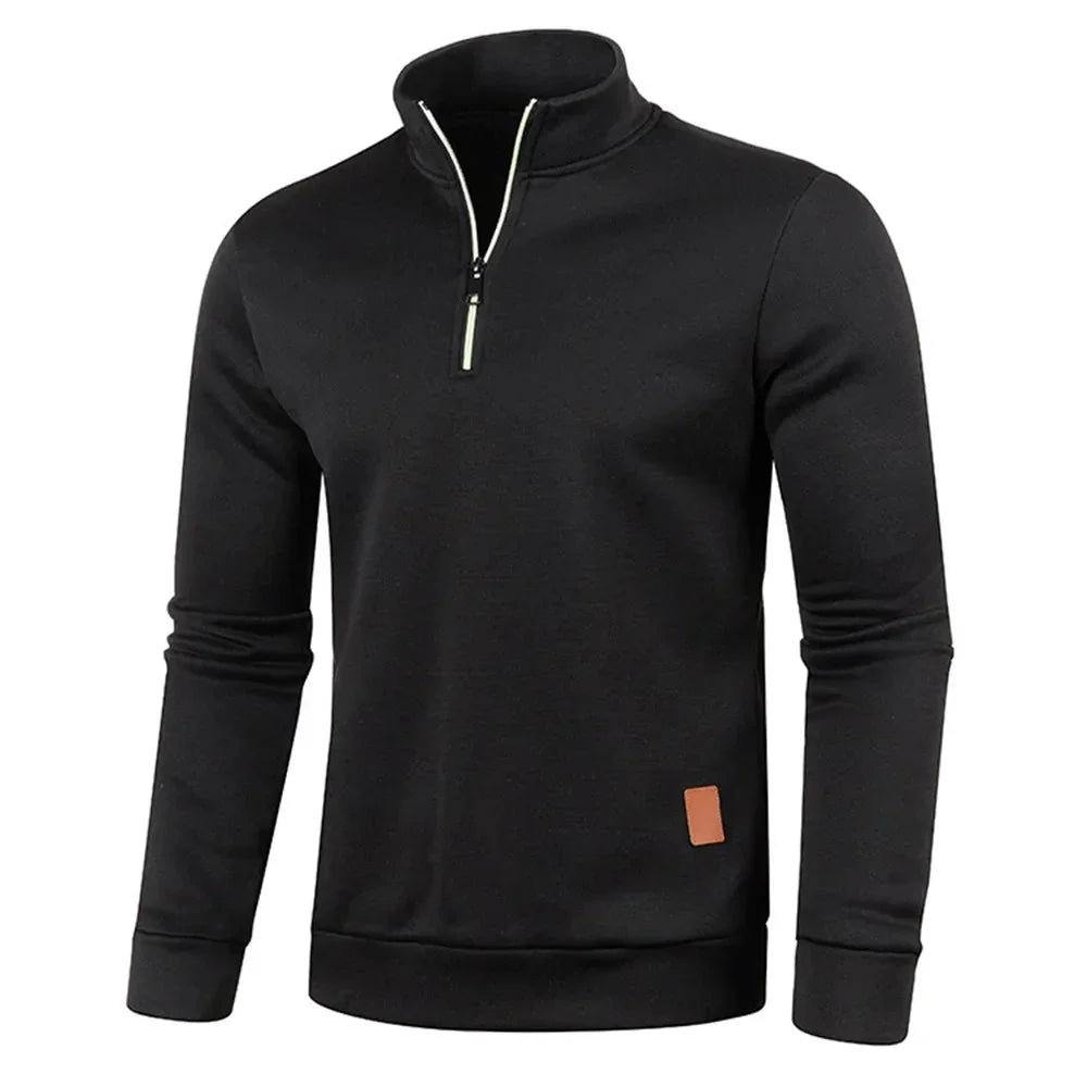 Pull à demi-zip pour hommes 8