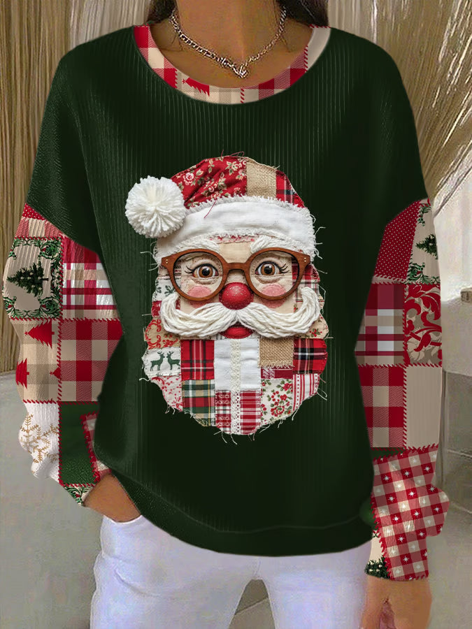 Pull de Noël Femme avec Motif Festif 2