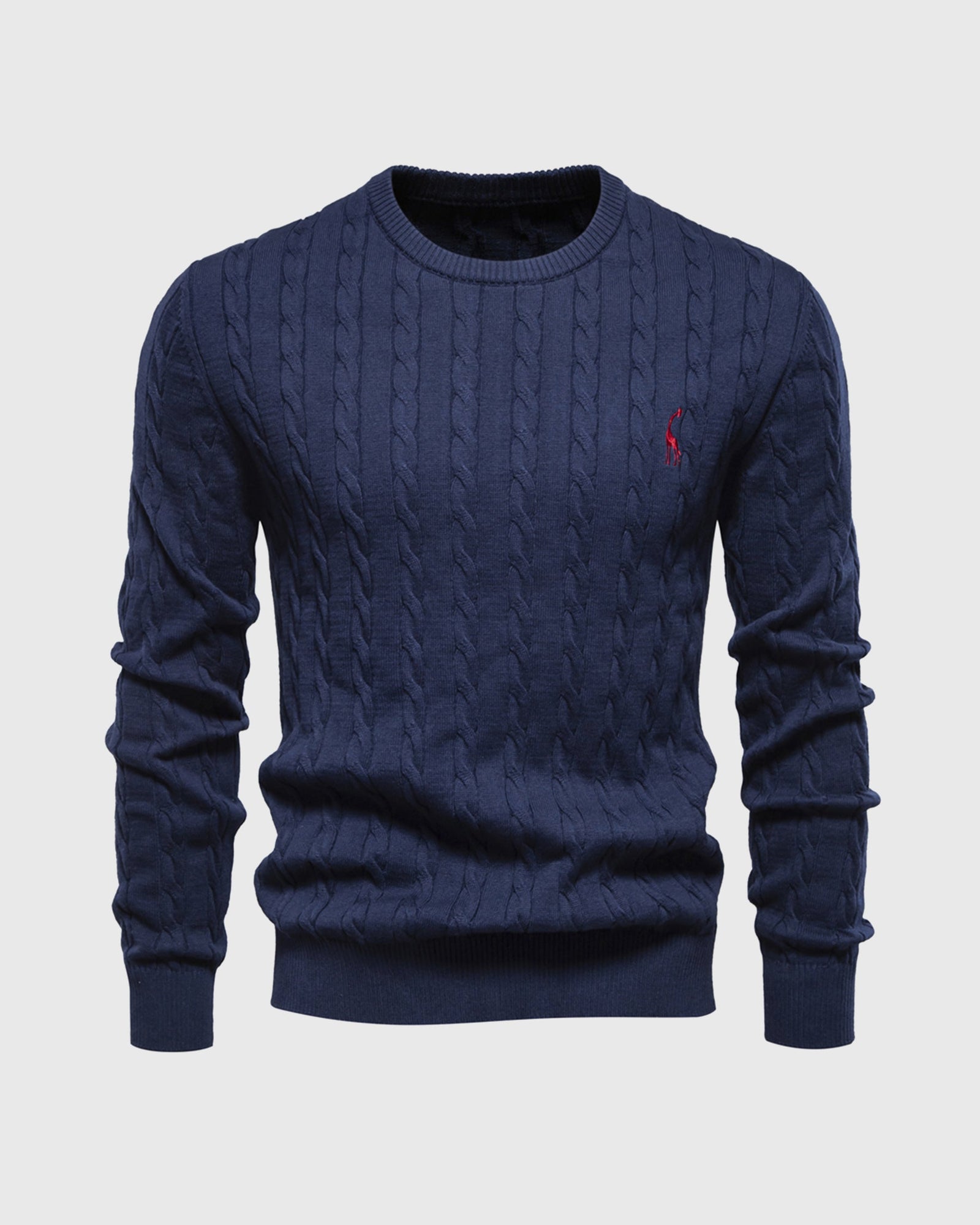 Pull en Maille Torsadée pour Homme Automne 11