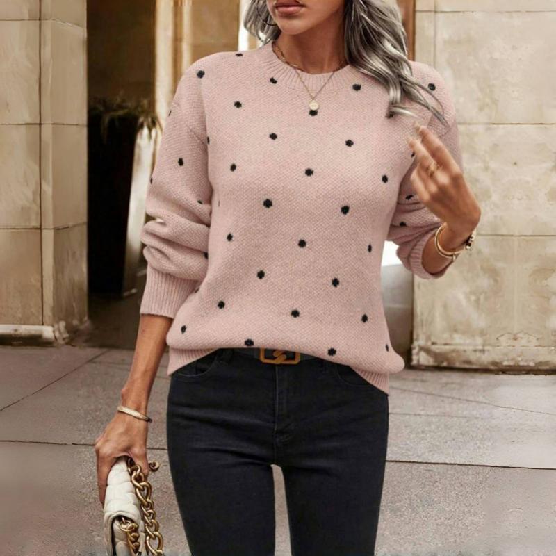 Pull en Maille à Pois pour Femme 7