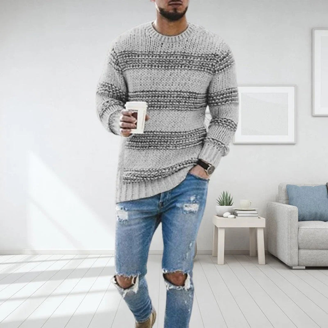Pull en Tricot Doux pour Homme au Style Décontracté 3