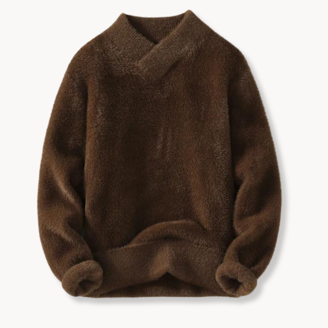 Pull en V pour Femme Chic 3