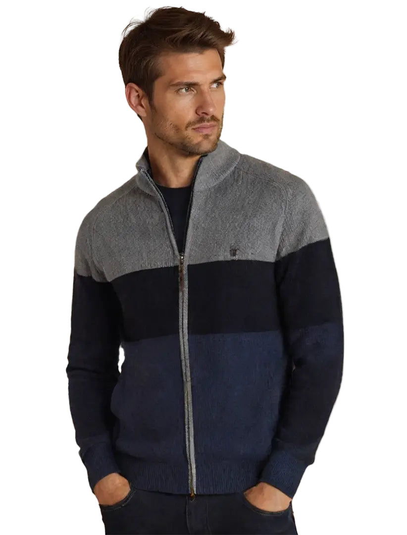 Pull pour Homme Patchwork Moderne 1