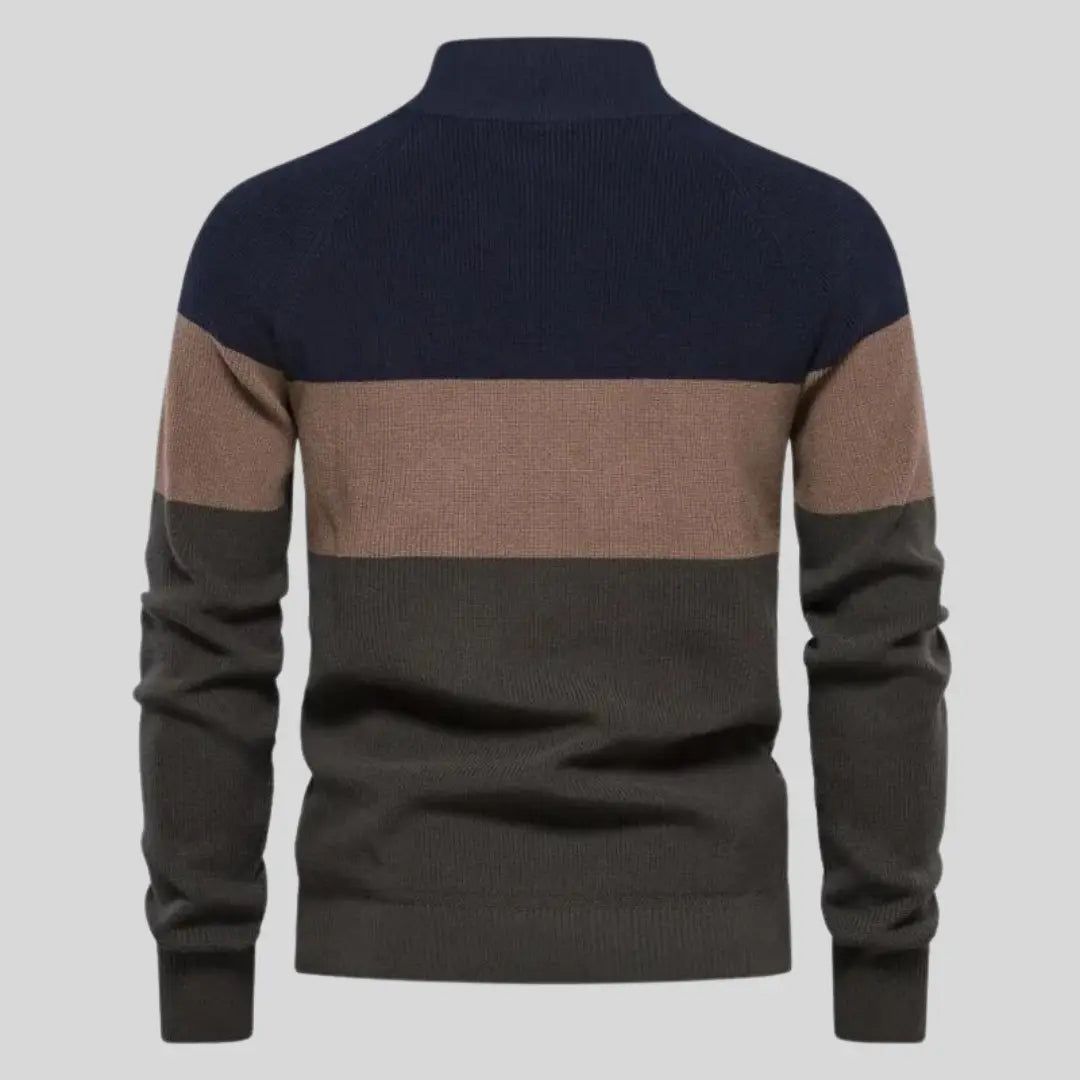 Pull pour Homme Patchwork Moderne 2