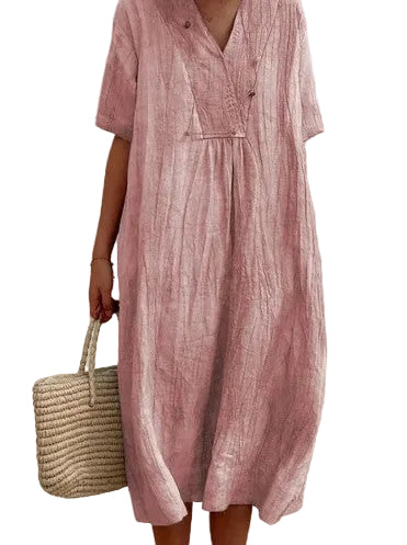 Robe Ample Femme Vintage Chic 0