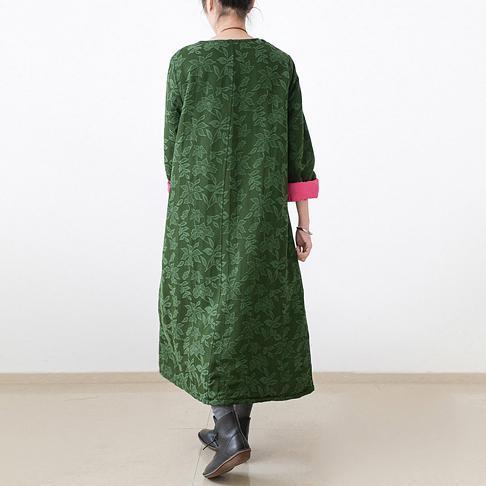 Robe Caftan Femme Grande Taille Style Brodé 3