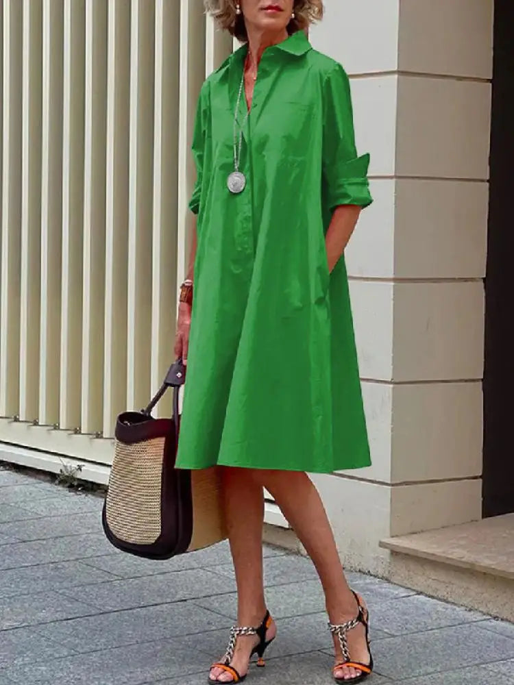 Robe Chemise Décontractée pour Femme 3