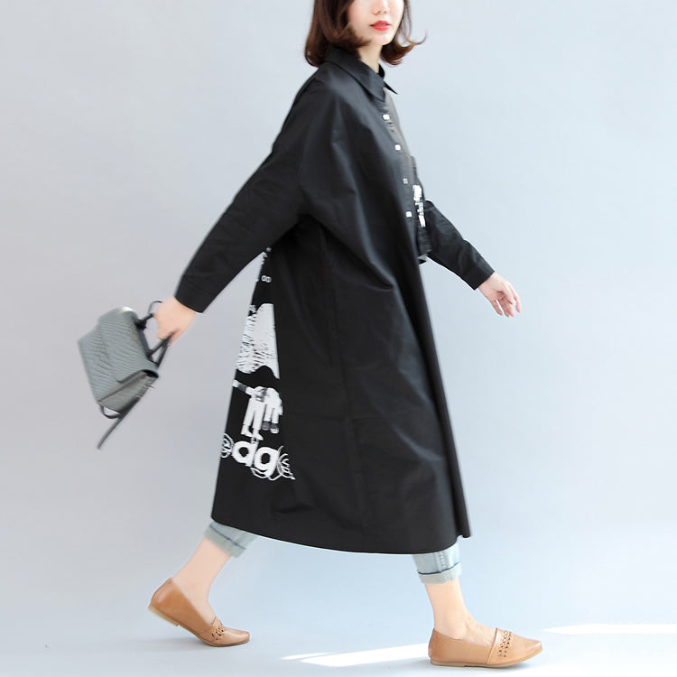 Robe Chemise Oversize Imprimé Animal Femme Automne 2