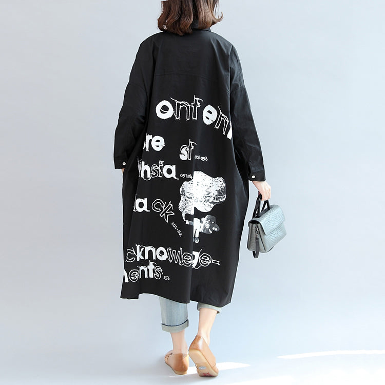 Robe Chemise Oversize Imprimé Animal Femme Automne 3