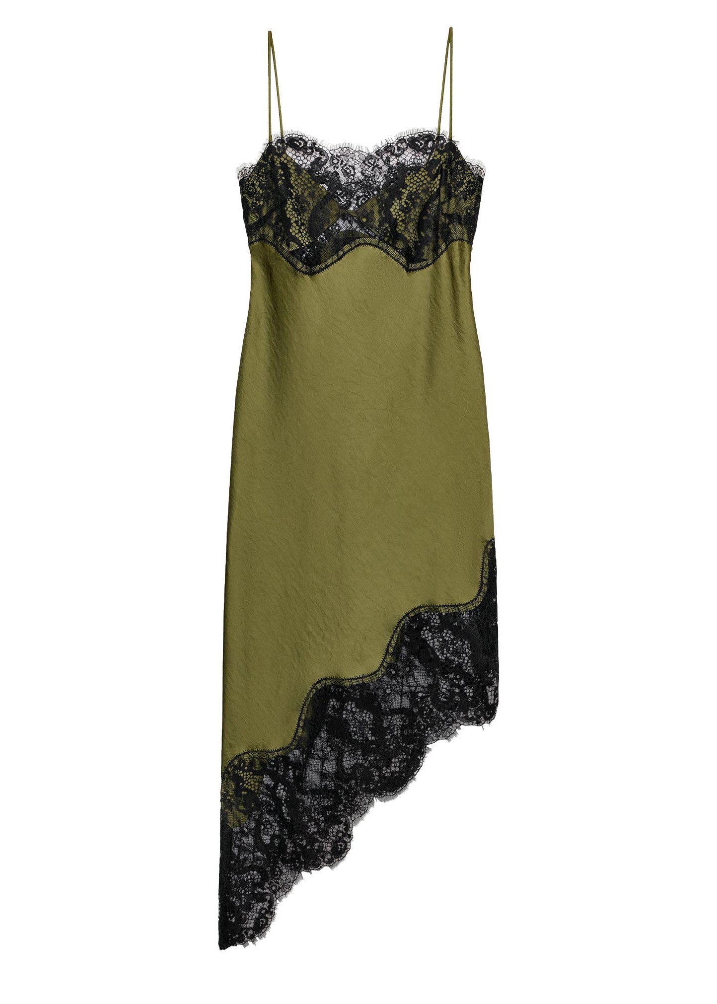 Robe D'Été Femme Chic À Bretelles Fines Avec Dentelle 4