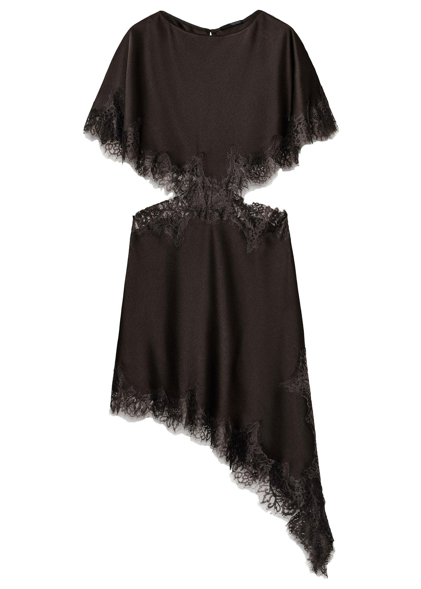 Robe D'Été Femme Chic Avec Dentelle Ajourée Et Patchwork 4