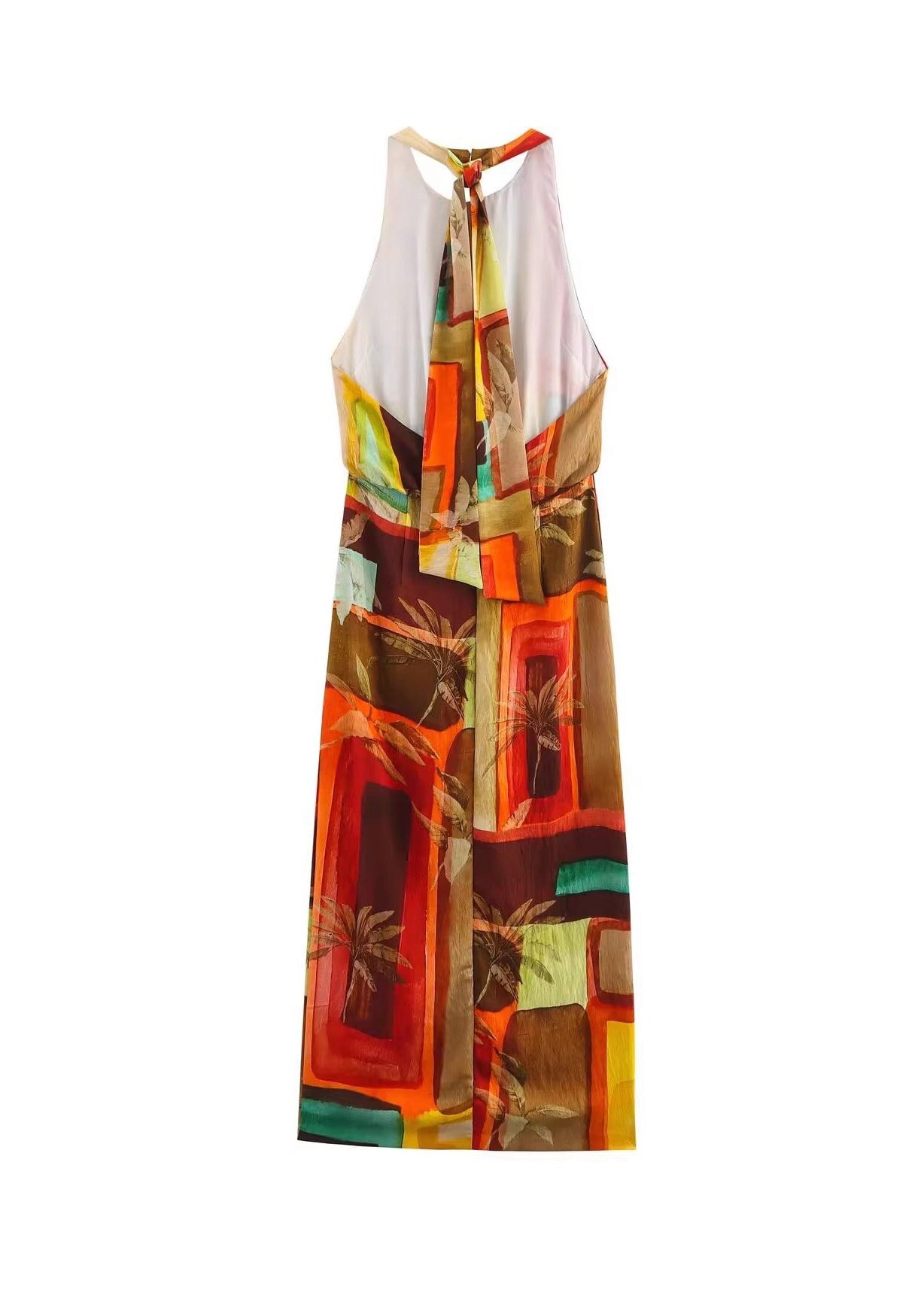 Robe Femme Bohème Dos Nu Sans Manches 4