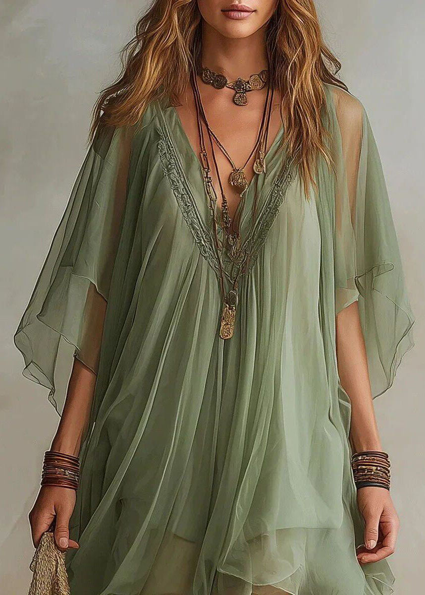 Robe Femme Bohème Oversize Deux Pièces Été 3