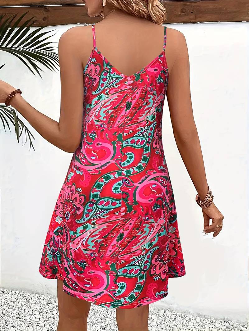Robe Femme Caraco Sans Manches Style Décontracté 1