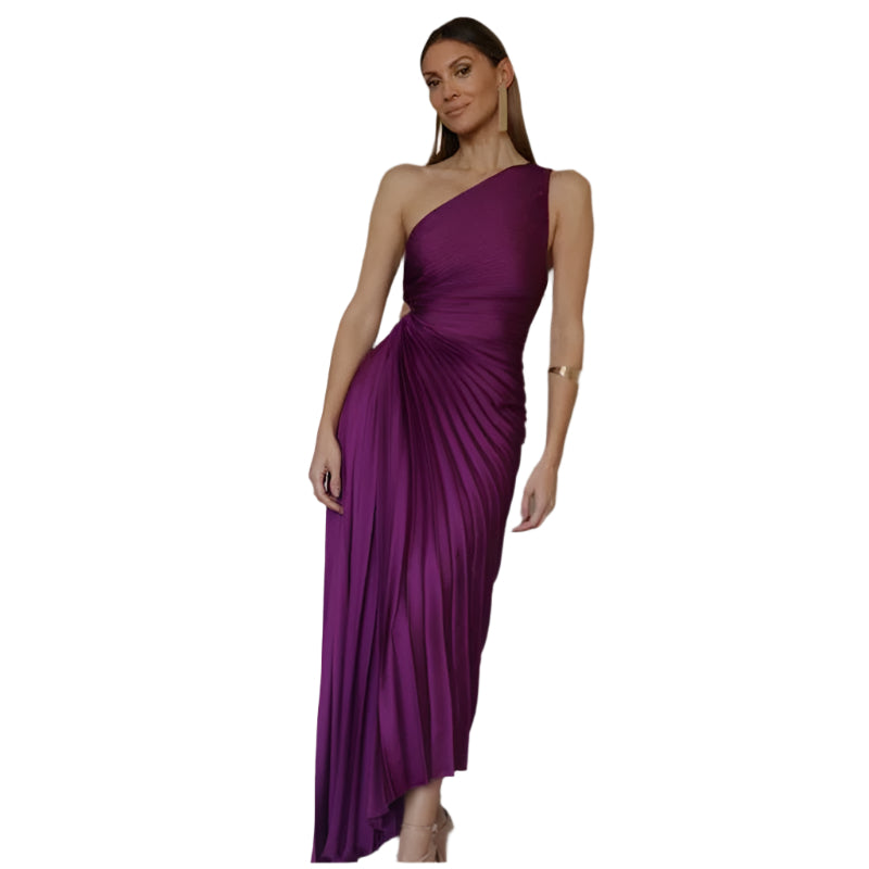 Robe Femme Élégante en Tissu Luxueux