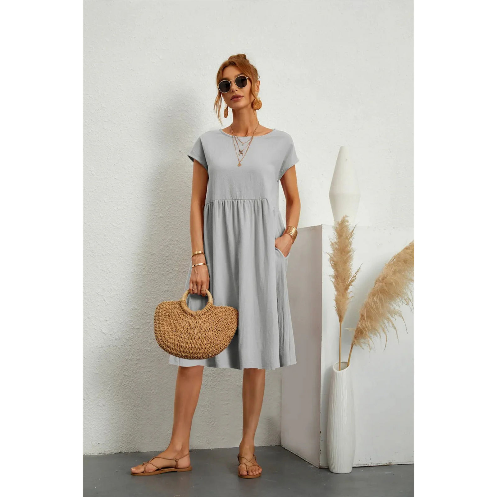 Robe Femme Fluide et Sophistiquée 6