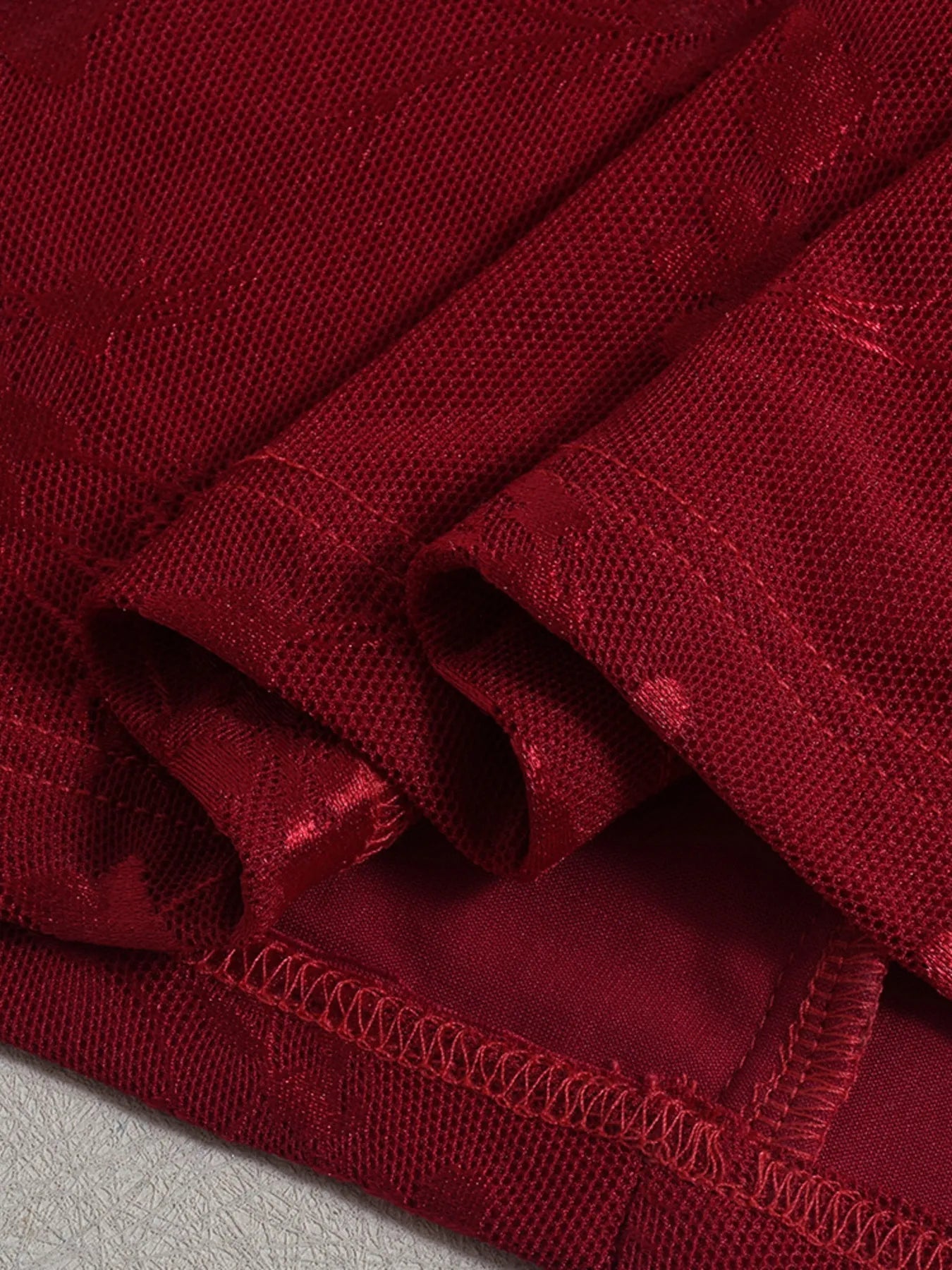 Robe Femme Off Shoulder Encolure en Cœur Longue en Polyester 7