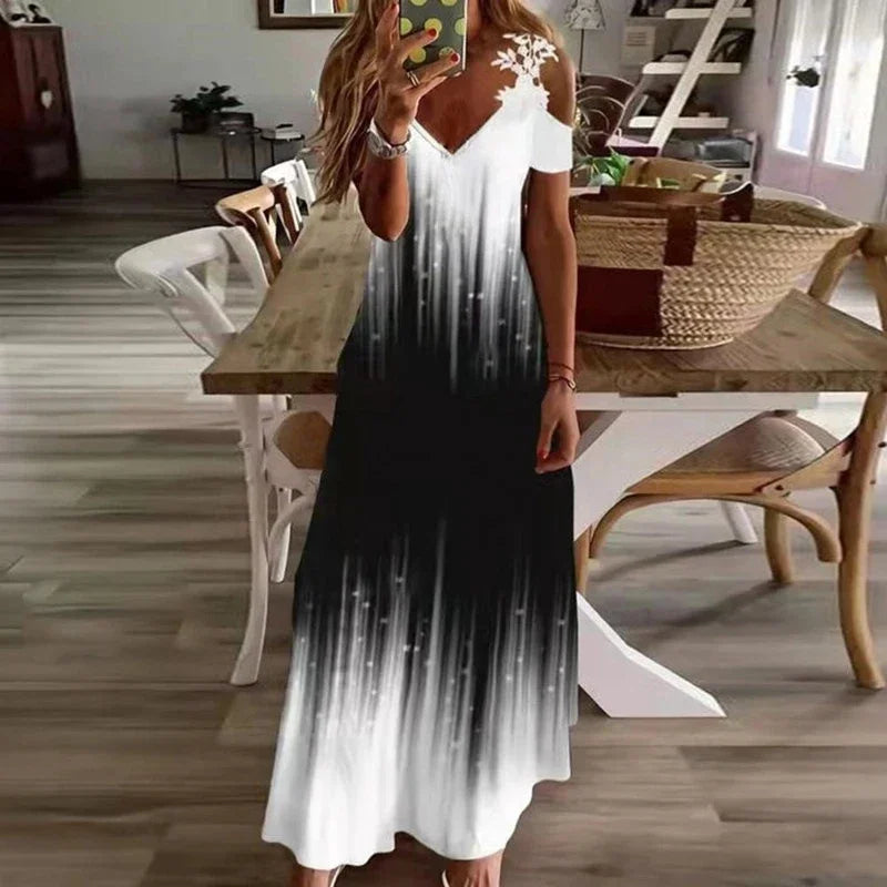 Robe Longue Décontractée à Bretelles pour Femmes 3