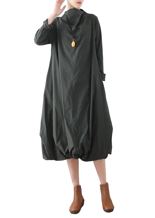 Robe Longue Femme Caftan Ample Style Automnal 0