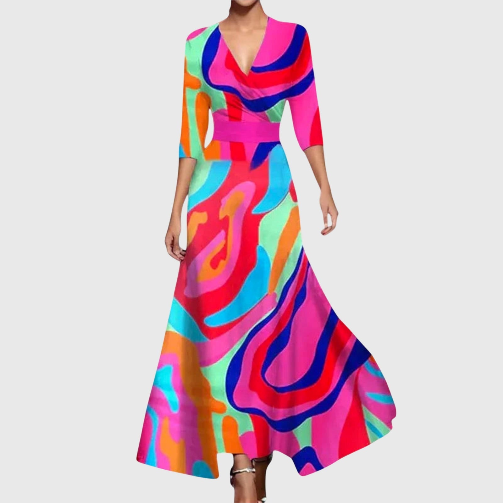 Robe Longue Femme Chic 5