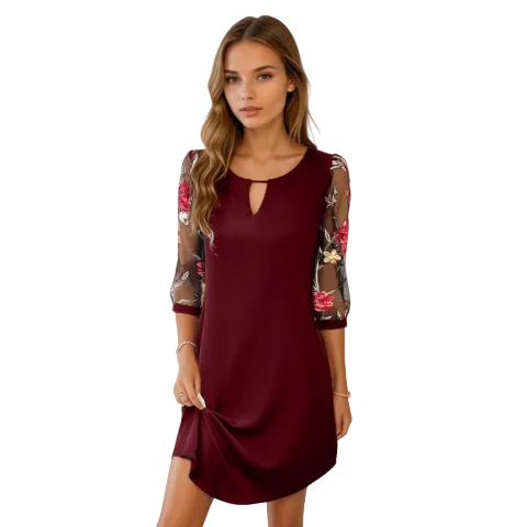 Robe Longue Femme Fluide Été Élégante 0