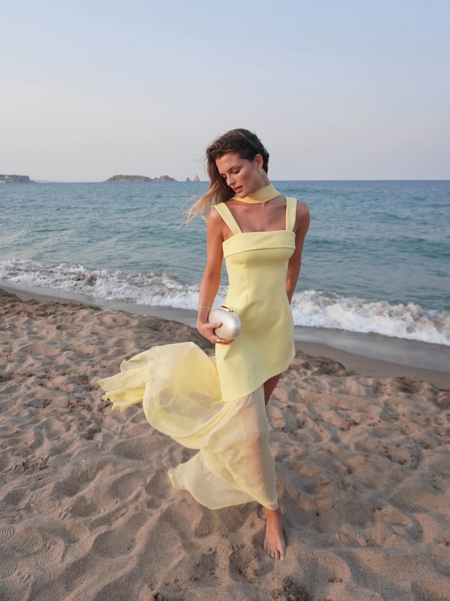 Robe Longue Femme Vintage Sans Bretelles Maxi 5