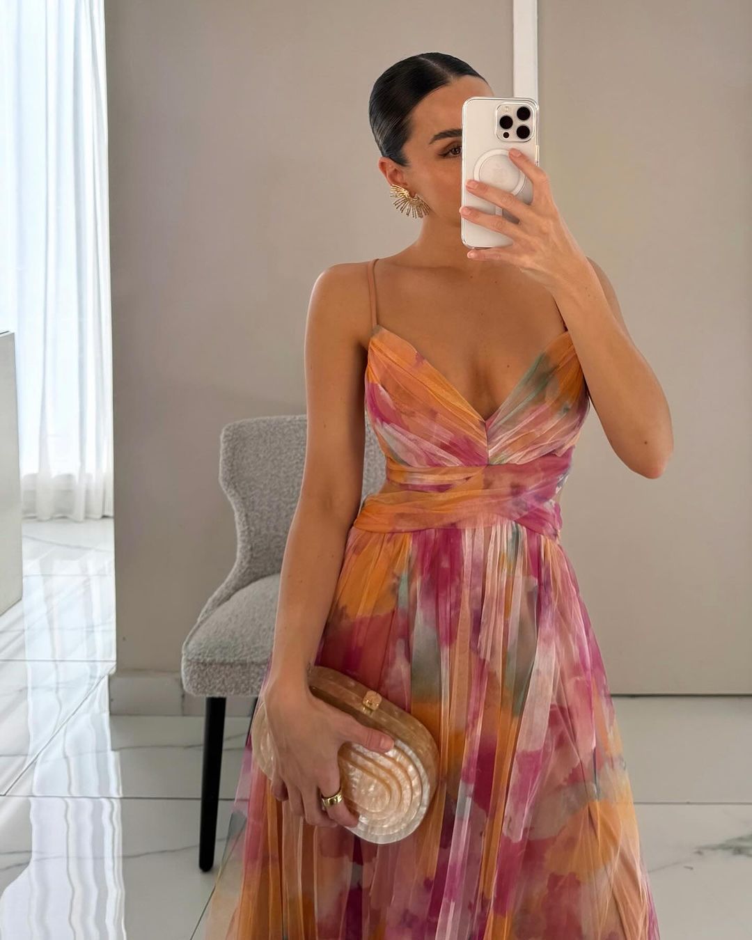 Robe Longue Fleurie pour Femmes Chic 2