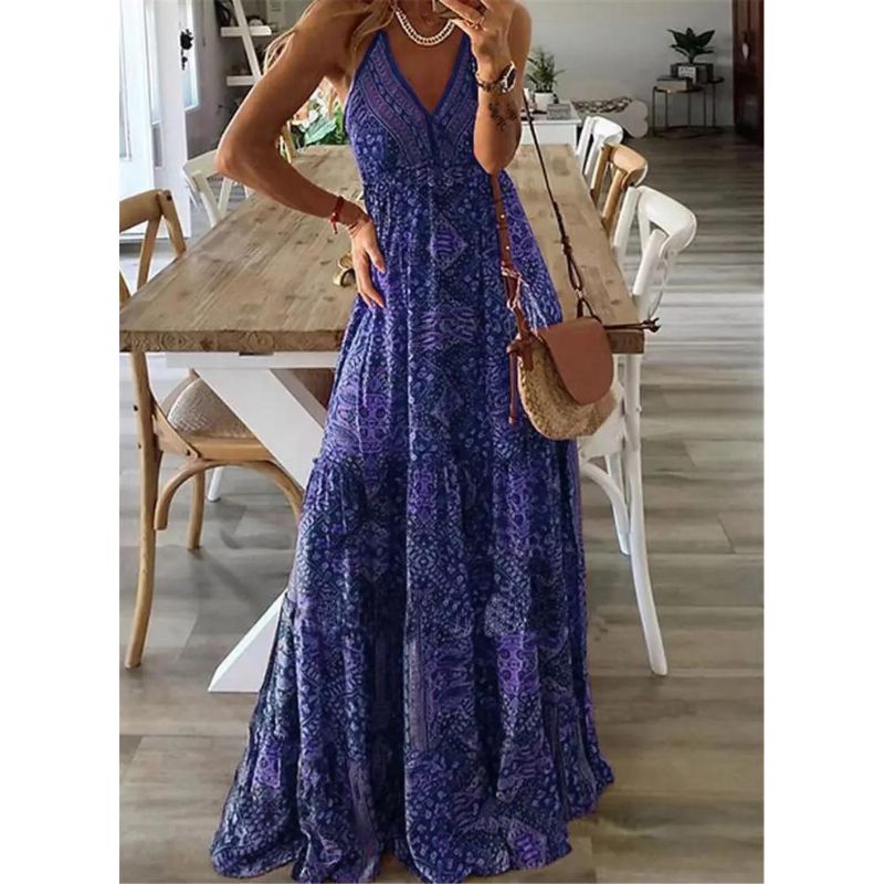 Robe Longue d'Été Bohème 1