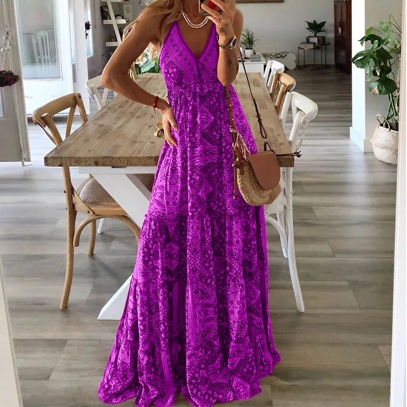 Robe Longue d'Été Bohème 2