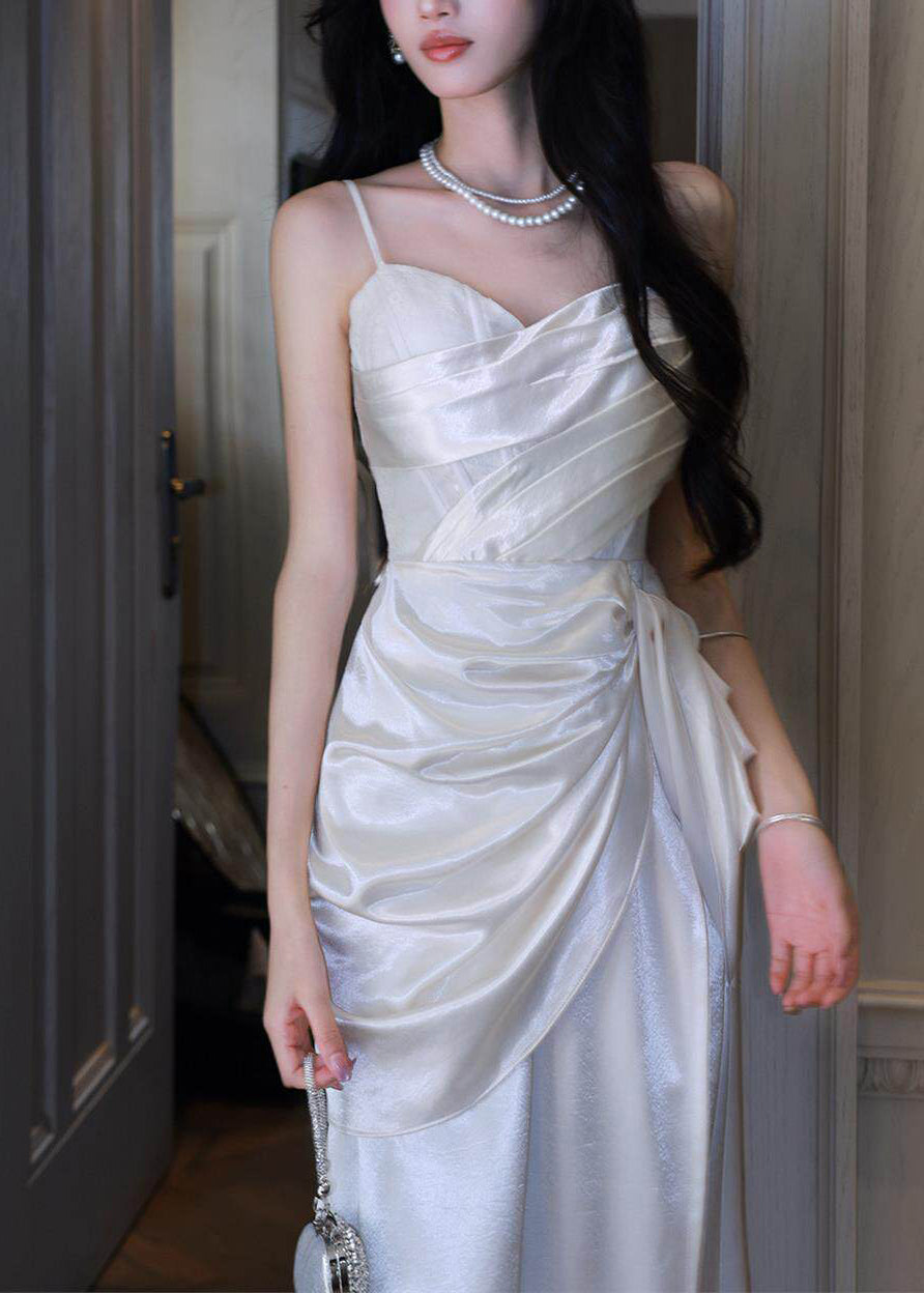 Robe Longue d'Été à Bretelles Spaghetti 2