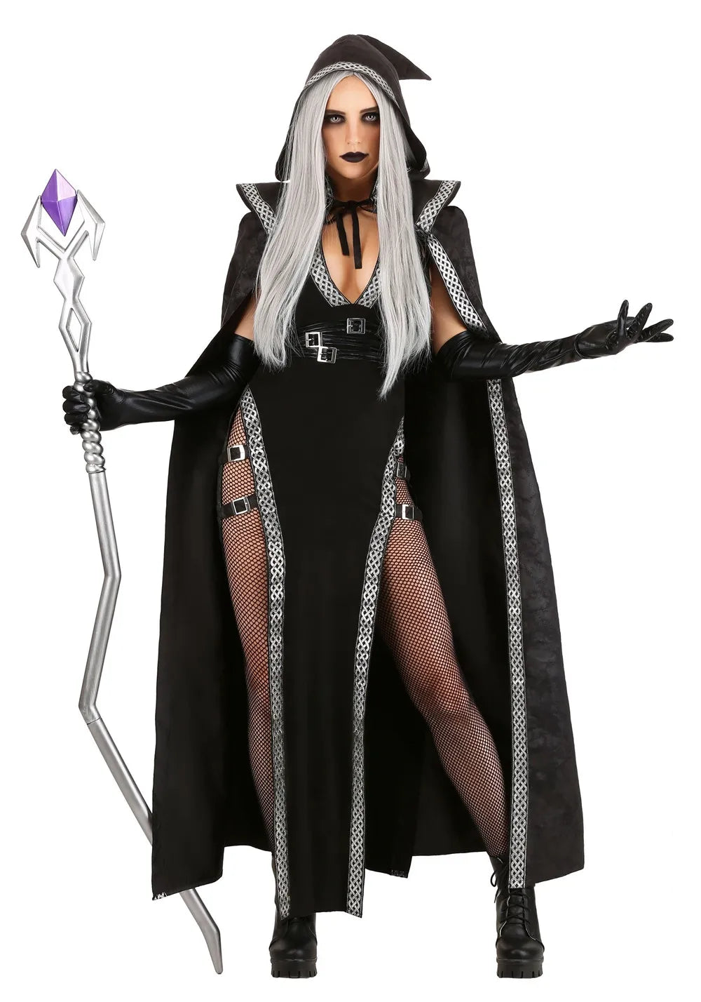 Robe Maxi Femme Gothique pour Halloween 0