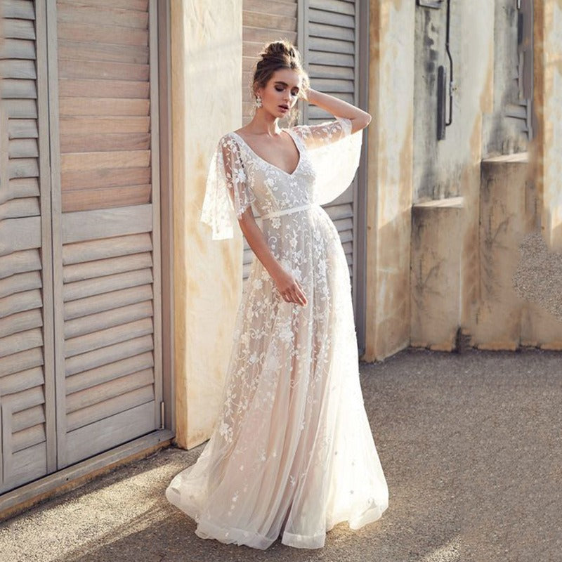 Robe Maxi Fleurie Femme Style Été 2