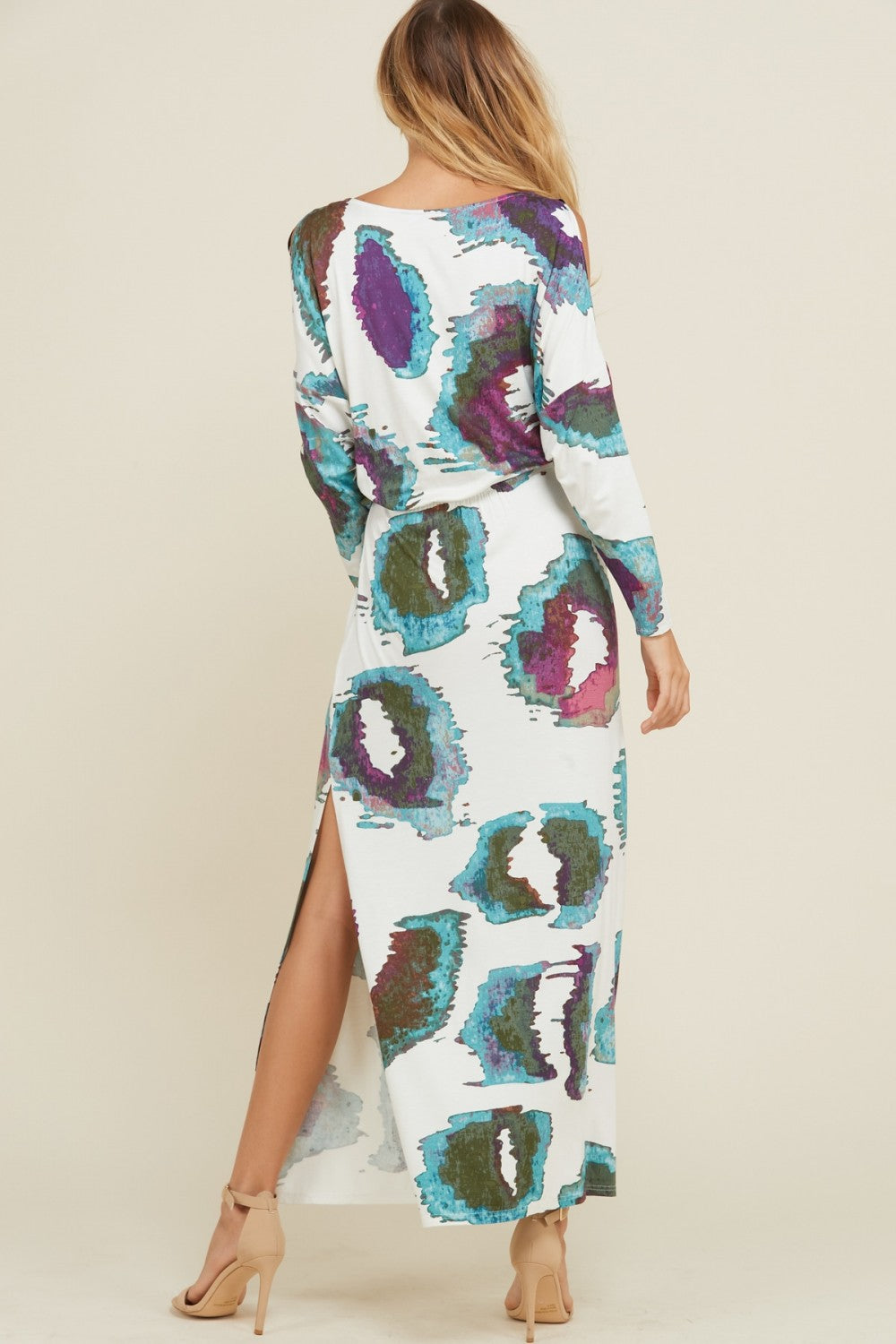 Robe Maxi à Épaules Nues avec Poches pour Femmes 3