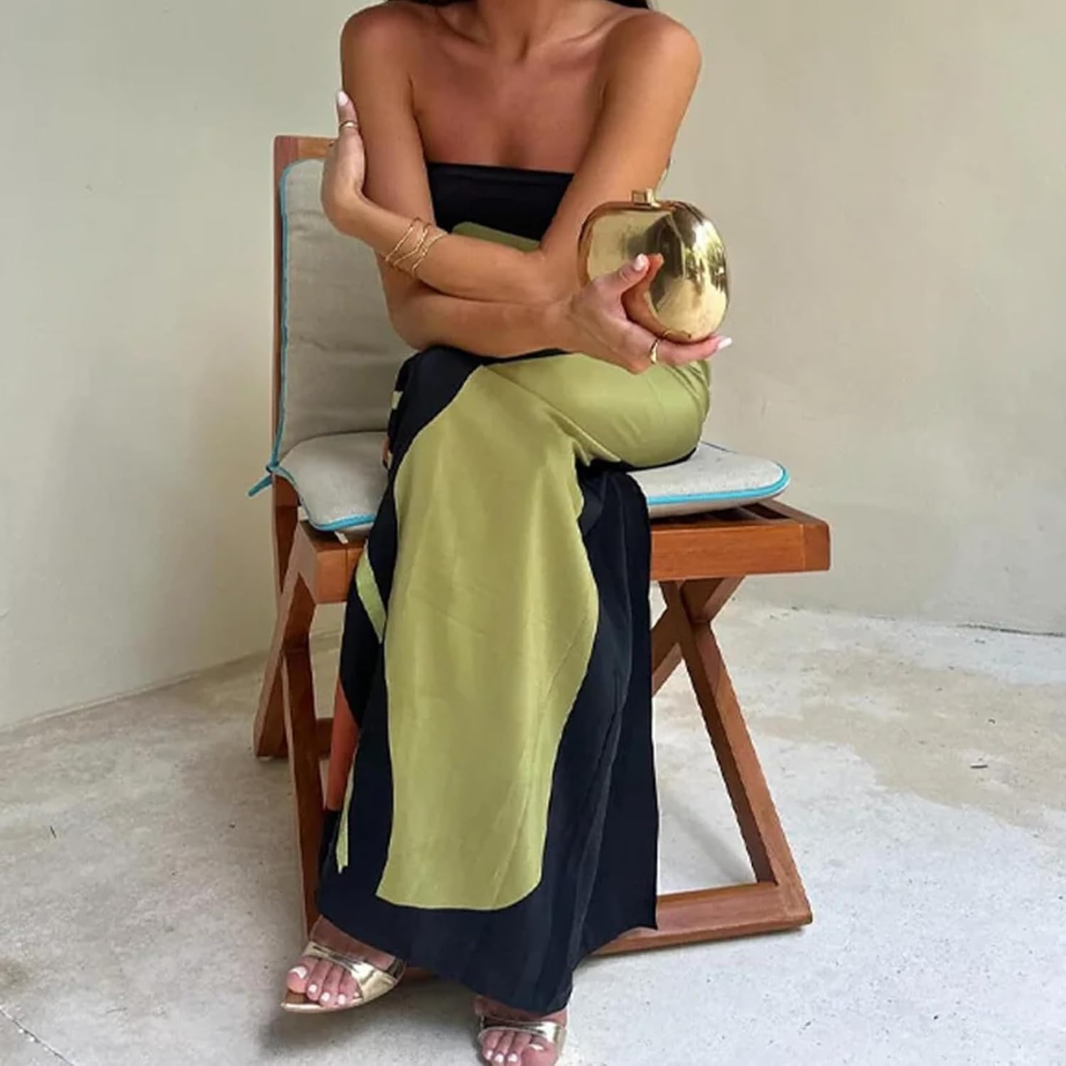 Robe Maxi d'Été Femme Fluide en Coton 2