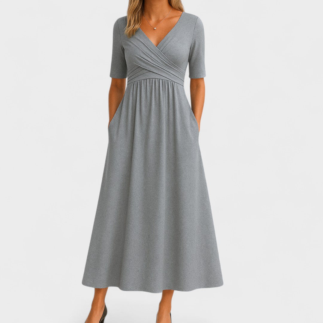 Robe Midi Femme Chic 0