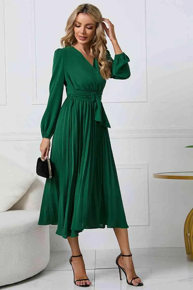 Robe Plissée Femme Chic 10