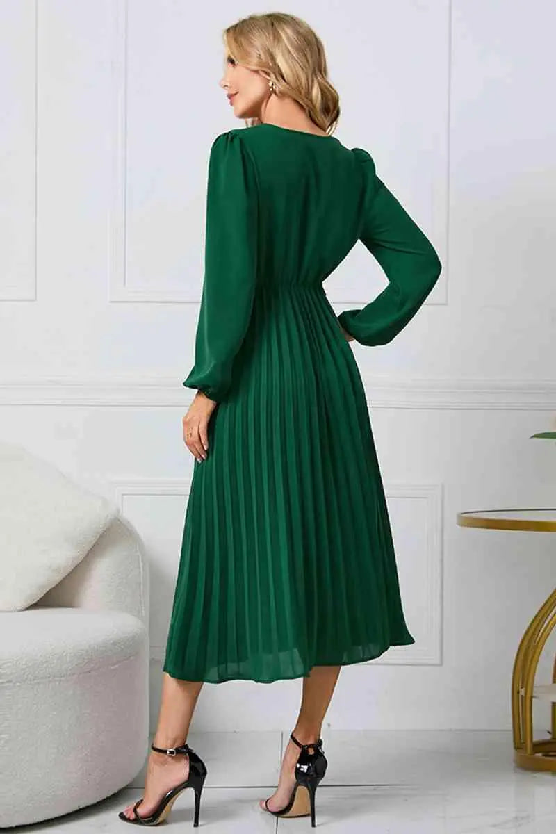 Robe Plissée Femme Chic 8
