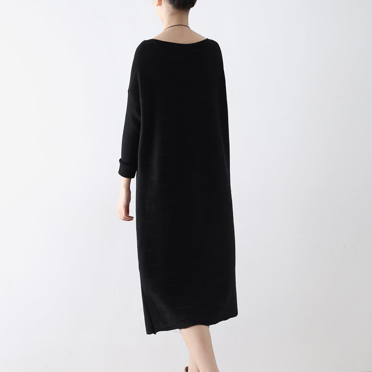 Robe Pull Femme Longue Style Tricot Grande Taille 3