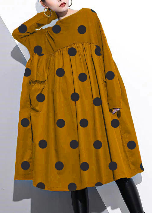 Robe Tunique Femme en Coton Moderne avec Détails Patchwork 6