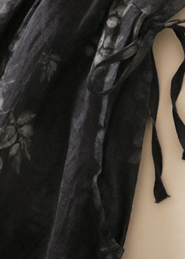 Robe Vintage à Col Claudine pour Femme 4