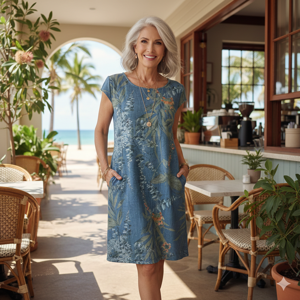 Robe à Rayures Décontractée pour Femmes 1