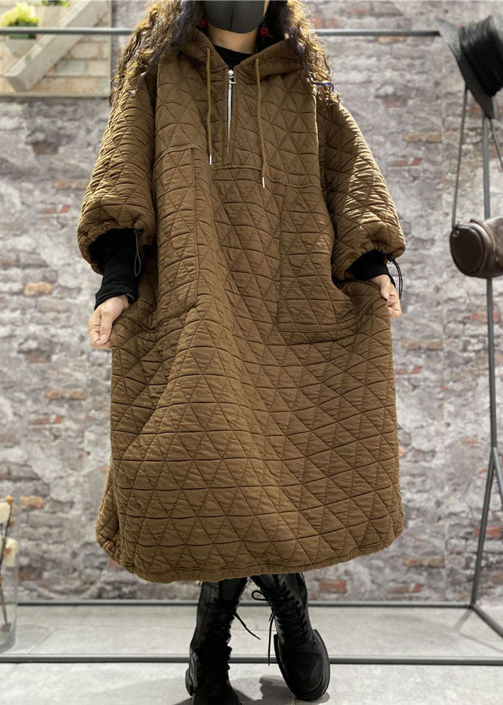 Robe à capuche Chic avec Cordon de Serrage 2