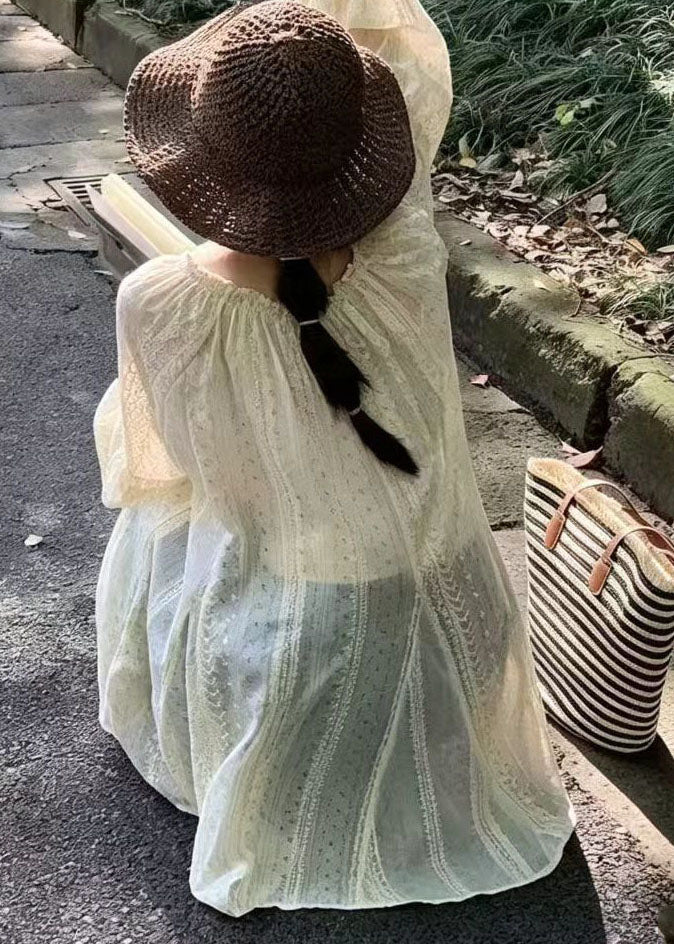 Robe courte femme imprimée col en V froissé style décontracté 3