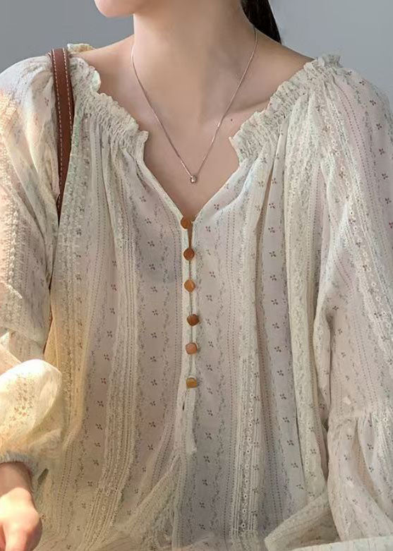 Robe courte femme imprimée col en V froissé style décontracté 4