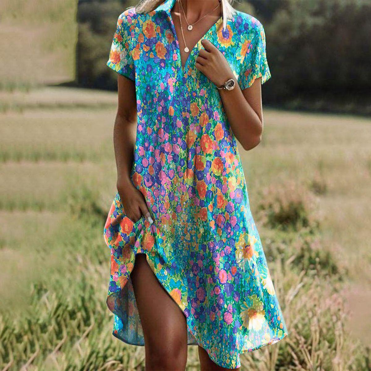 Robe d'été Bohème Chic pour Femmes 0
