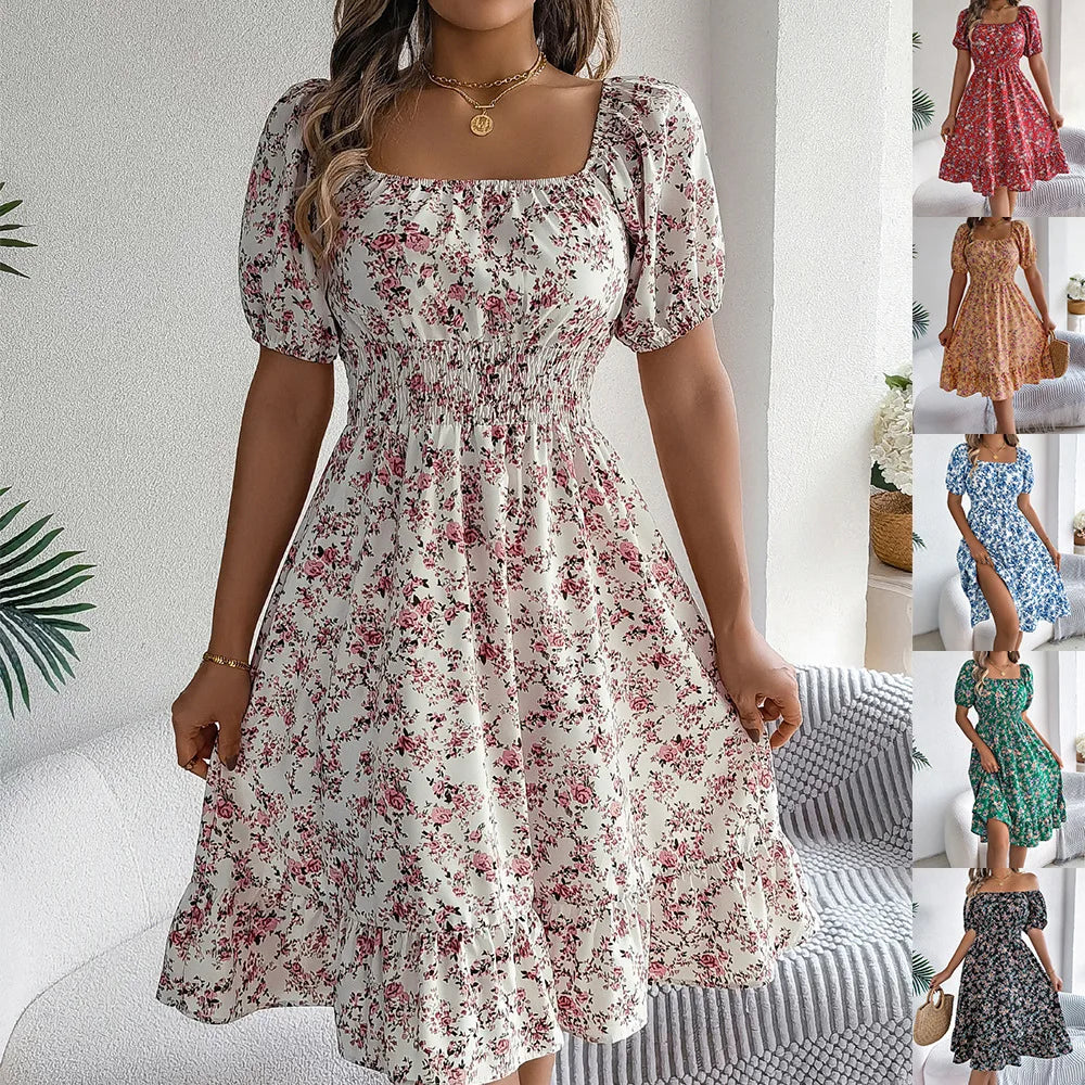 Robe d'été Femme Imprimé Floral 0