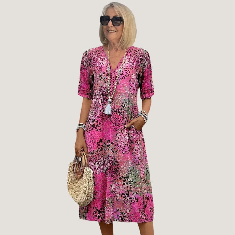 Robe d'été bohème pour femme, style décontracté et léger 2