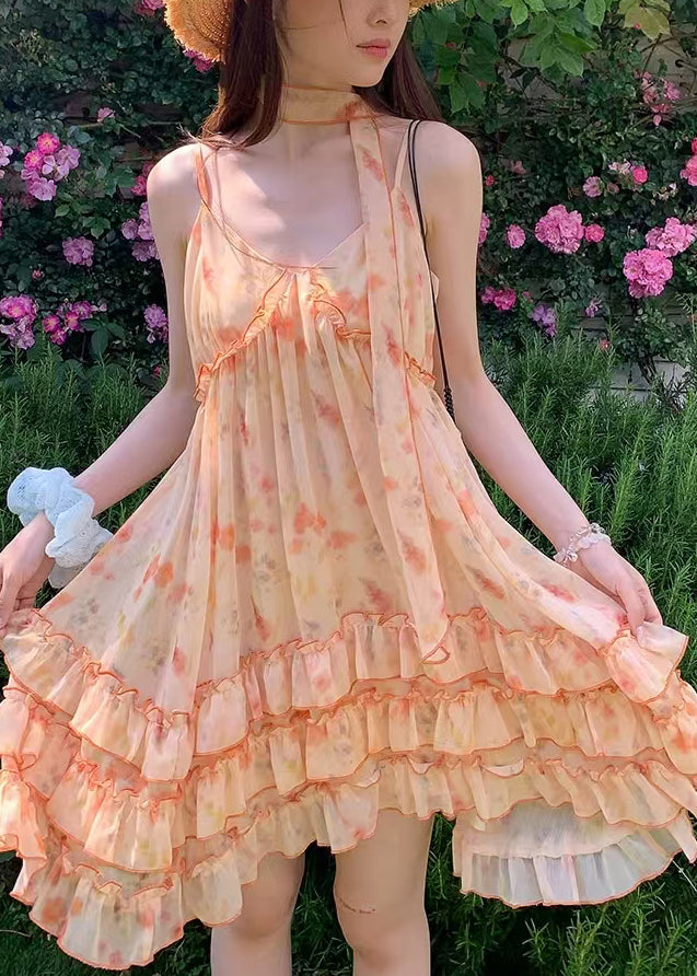 Robe d'été imprimée pour femme style vacances 1