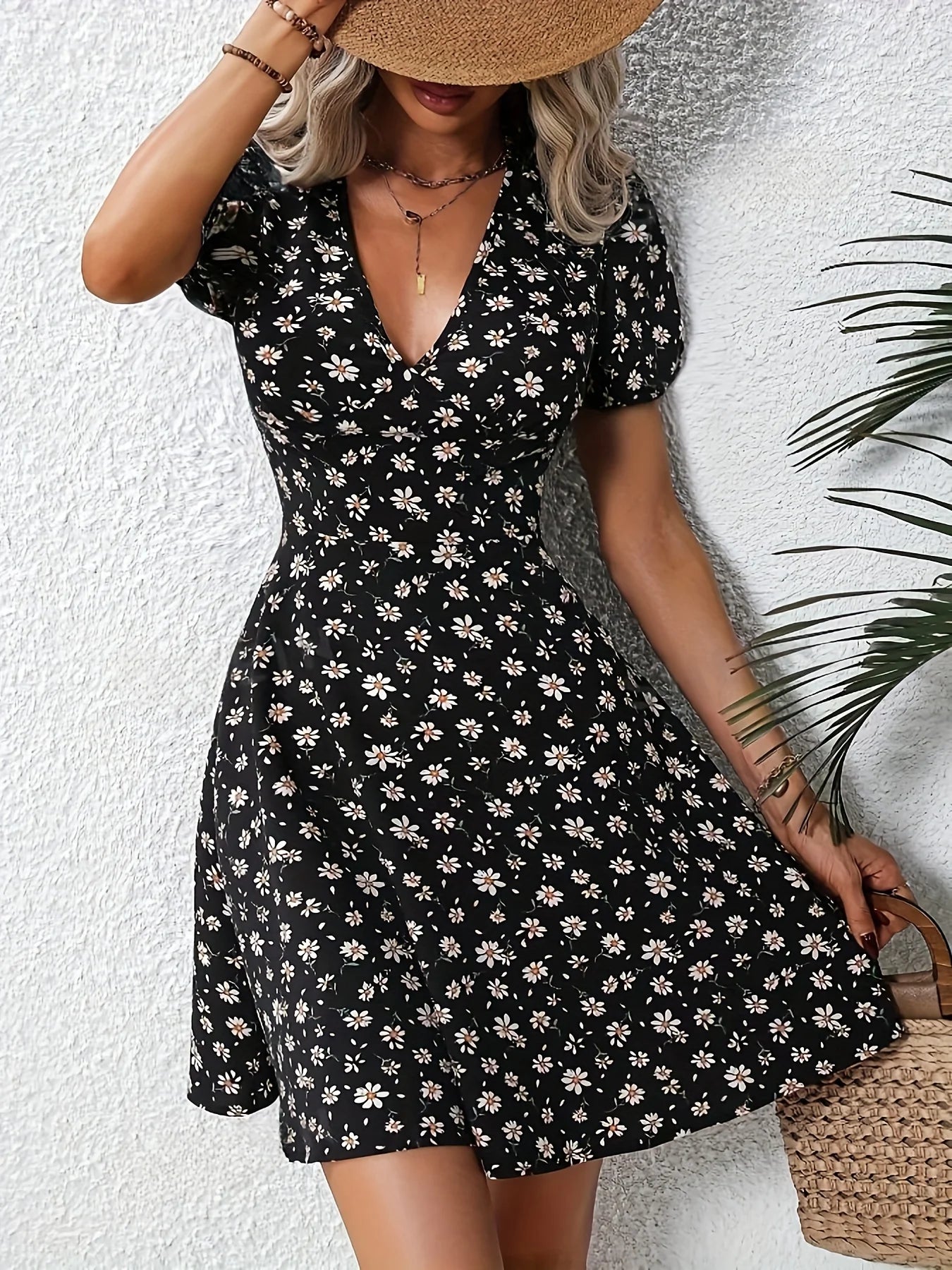 Robe d'été pour femmes à imprimé floral 3